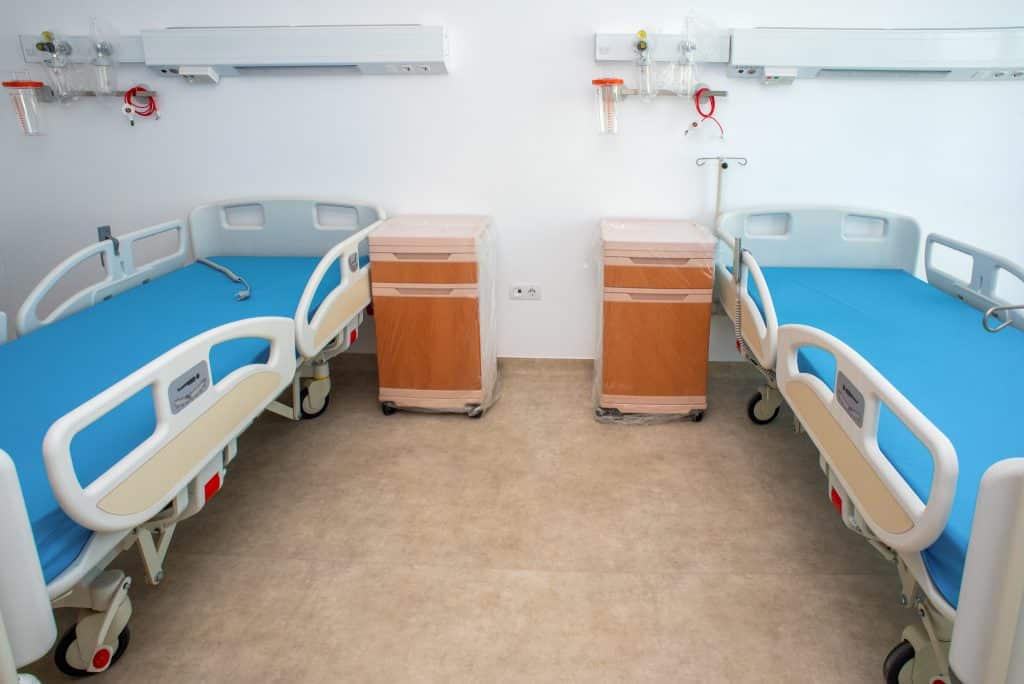 Covor PVC, tapet PVC, mana curenta, Clinica medicală „Sfântul Nicolae”, Botoșani